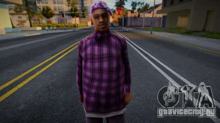 HQ Ballas Man v8 для GTA San Andreas