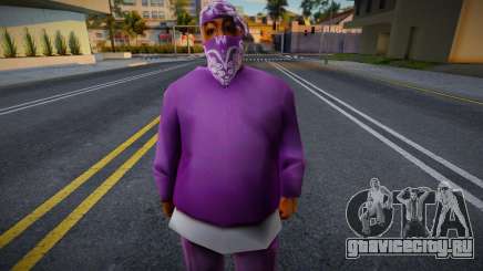 HQ Ballas Man v7 для GTA San Andreas