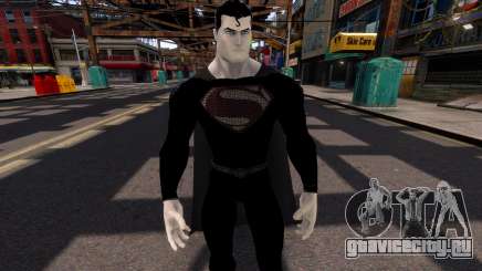 GTA IV SUPERMAN (BLACK SUIT) для GTA 4