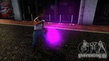 Фиолетовый цвет балончика с краской для GTA San Andreas