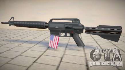 USA Flag M4 для GTA San Andreas