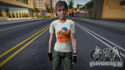 Rebecca T-Shirt Sandwich для GTA San Andreas
