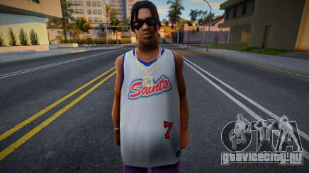 HQ Ballas Man v2 для GTA San Andreas