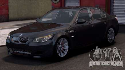 BMW M5 E60 Stock Black для GTA 4