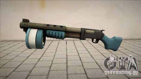 Chromegun New Gun v1 для GTA San Andreas