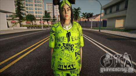 Билли Айлиш v1 для GTA San Andreas