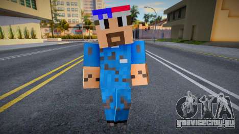 Minecraft Ped Jethro для GTA San Andreas