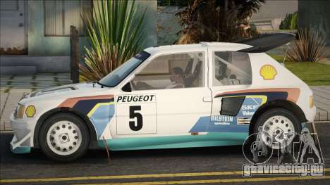 Peugeot 205 Turbo для GTA San Andreas