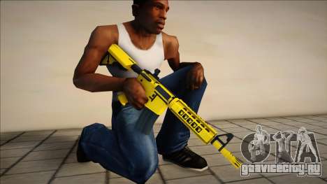 M4 Gold version для GTA San Andreas