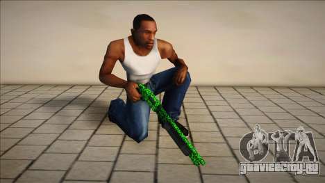 Chromegun [Green] для GTA San Andreas