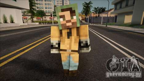Minecraft Ped Swmotr3 для GTA San Andreas