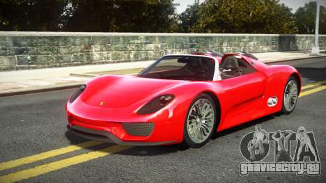 Porsche 918 F-Sport для GTA 4