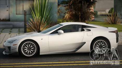 Lexus LFA White для GTA San Andreas
