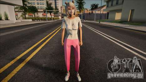 Марина в домашнем наряде для GTA San Andreas