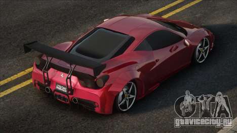 Ferrari 458 Italia Red для GTA San Andreas