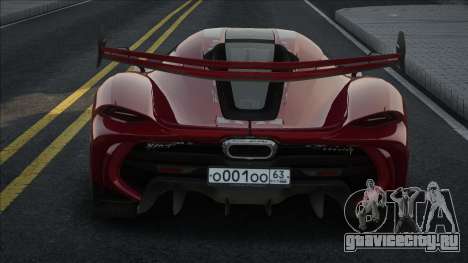 Koenigsegg Jesko Absolut Red для GTA San Andreas