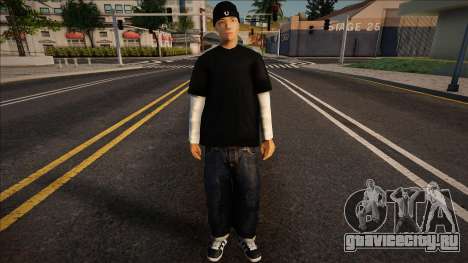 Молодой гангстер в шапке для GTA San Andreas