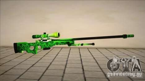 Green Sniper Rifle [v1] для GTA San Andreas