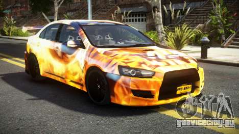 Mitsubishi Evo X R-Tuned S12 для GTA 4