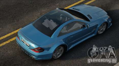 Mercedes-Benz SL 65 AMG Blue для GTA San Andreas