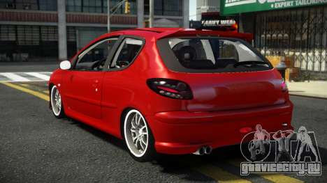 Peugeot 206 DF для GTA 4