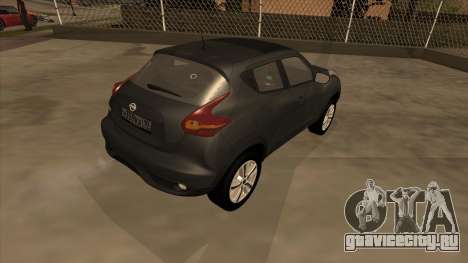 2012 Nissan Juke для GTA San Andreas