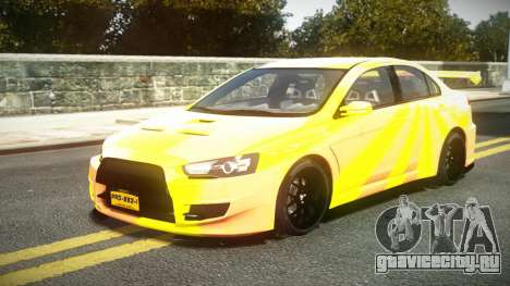 Mitsubishi Evo X R-Tuned S6 для GTA 4