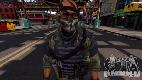 Merrick (Ped) from Call of Duty: Ghosts для GTA 4