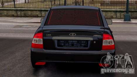 Lada Priora Black ver для GTA 4