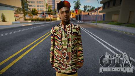 Camo Gangster для GTA San Andreas