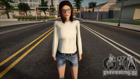 Арина в повседневной одежде для GTA San Andreas