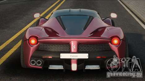 Ferrari LaFerrari [Red] для GTA San Andreas