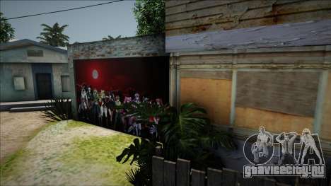 Akame ga Kill Garage Door для GTA San Andreas