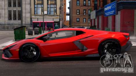 Lamborghini Revuelto Red для GTA 4