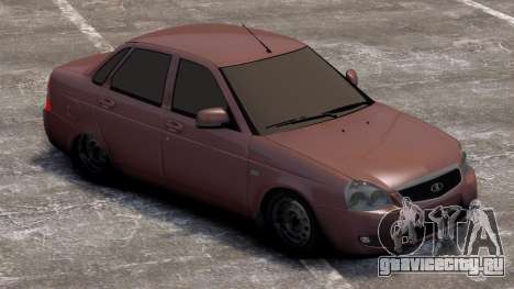 Lada Priora Stock [Red] для GTA 4