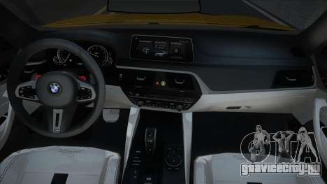 BMW M5 F90 Yellow для GTA San Andreas