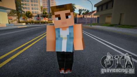 Minecraft Ped Kent Paul для GTA San Andreas