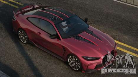 BMW M4 G82 (Red) для GTA San Andreas