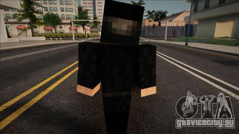 Minecraft Ped Dwmolc2 для GTA San Andreas