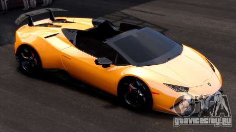 Lamborghini Huracan Yellow для GTA 4