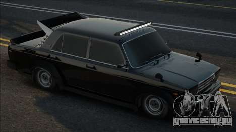Vaz 2107 New Black для GTA San Andreas