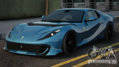 Ferarri 812 Blue для GTA San Andreas