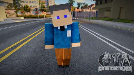 Minecraft Ped FBI для GTA San Andreas