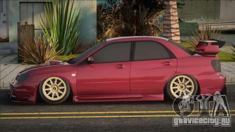 Subaru Impreza Red для GTA San Andreas