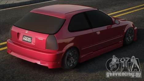 Honda Civic Red для GTA San Andreas