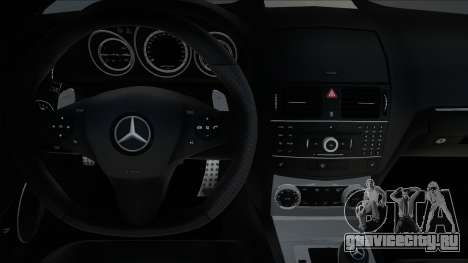 Mercedes-Benz C63 AMG Whit для GTA San Andreas