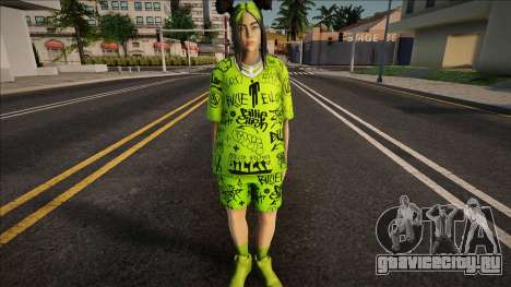 Билли Айлиш v1 для GTA San Andreas