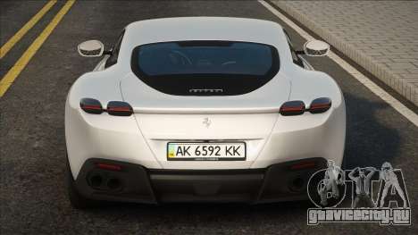 Ferrari Roma White для GTA San Andreas