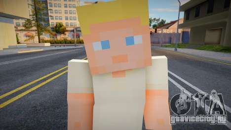 Minecraft Ped Dwfolc для GTA San Andreas