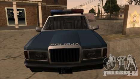 Vehicle.txd file with black plates & PL copcars для GTA San Andreas